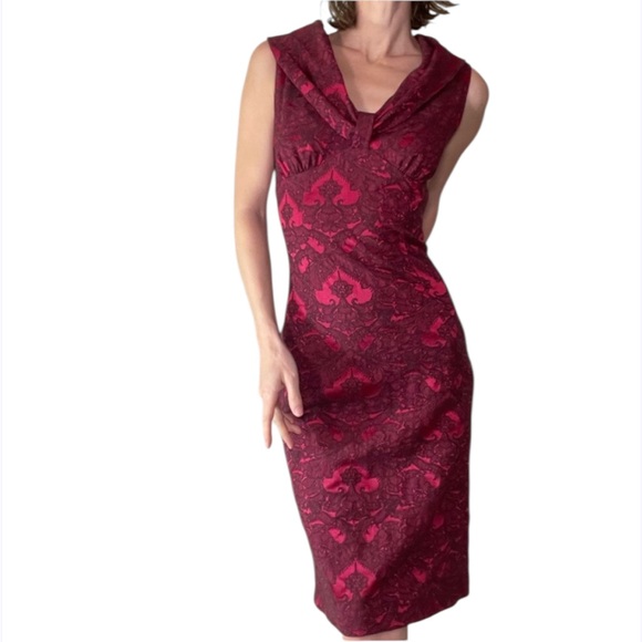 Anya Ponorovskaya Moon Brocade Dress - Picture 14 of 16